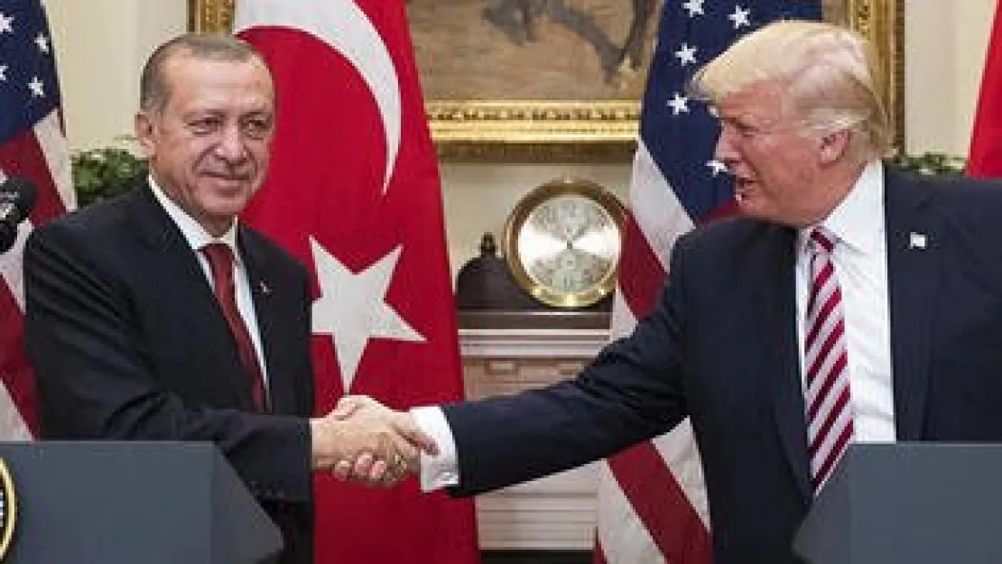 Erdoğan Trump'la Görüştū