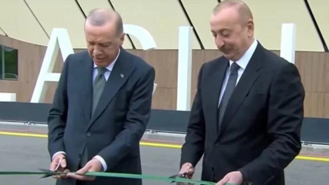 Erdoğan ve Aliyev Laçin Havaalanı'nı hizmete açtı