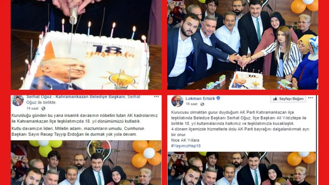 Erdoğan'ı Pasta Yapıp,Yediler