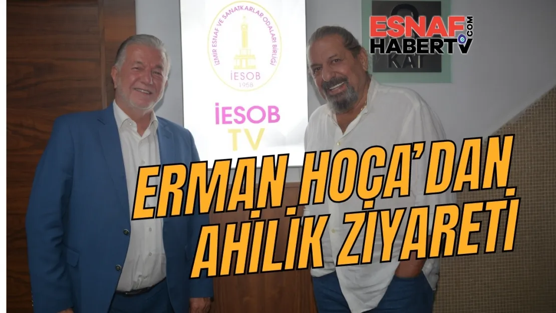 Erman Toroğlu'dan İESOB'a Ziyaret