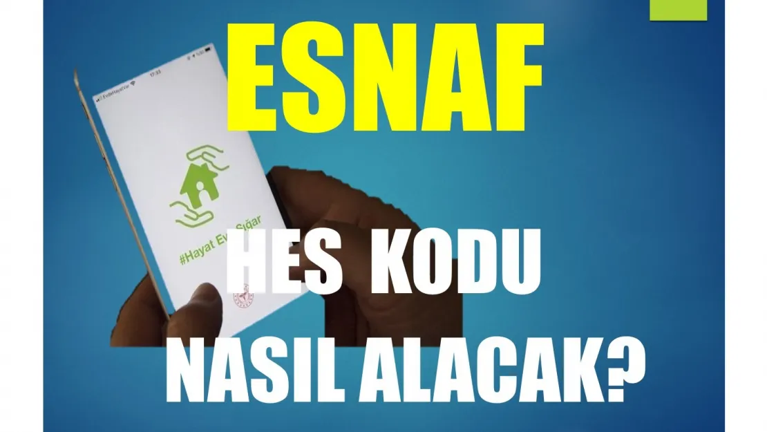 Esnaf HES Kodunu Nasıl Alacak?