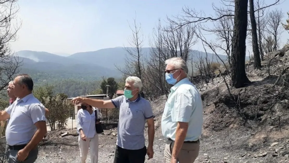 Esnaf Odası Başkanları Orman Yangınları İçin Harekete Geçti