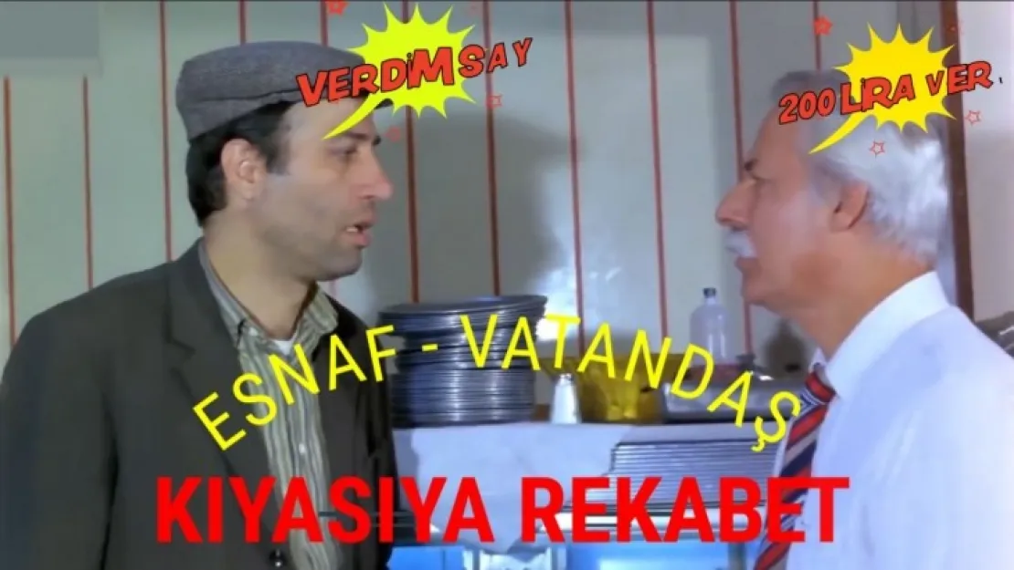 Esnaf Ve Vatandaş Arasında Kıyasıya Rekabet !