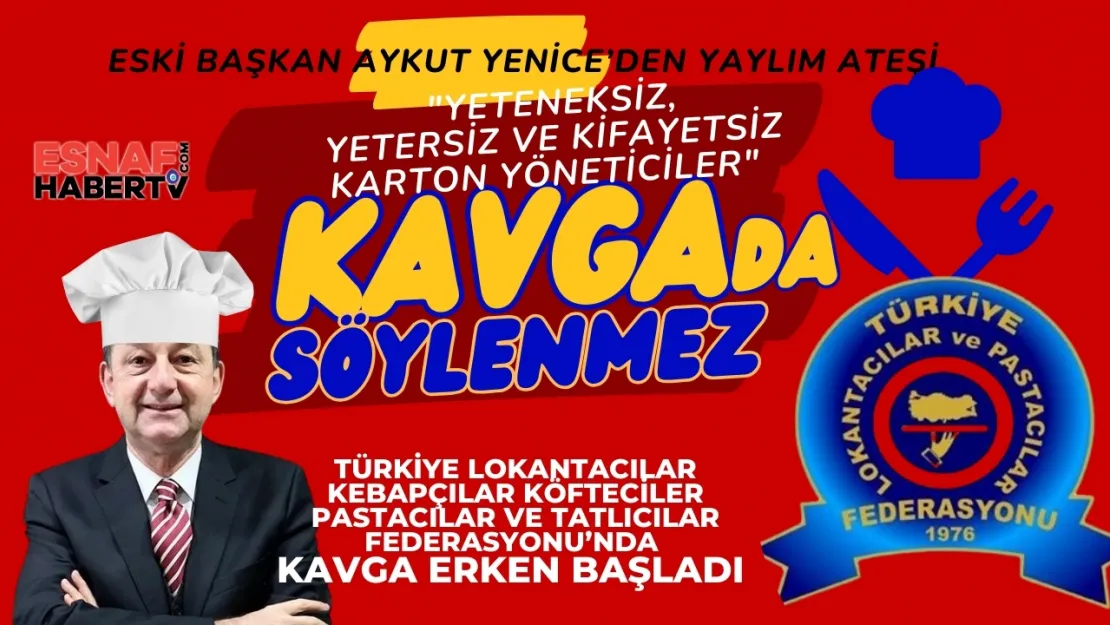 Gastronomi Dünyasında Seçim Ateşi Erken Yandı