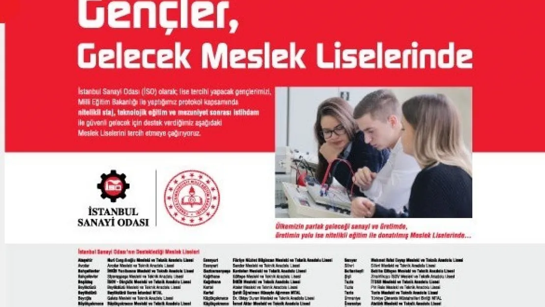 Gençler, Gelecek  Meslek Liselerinde