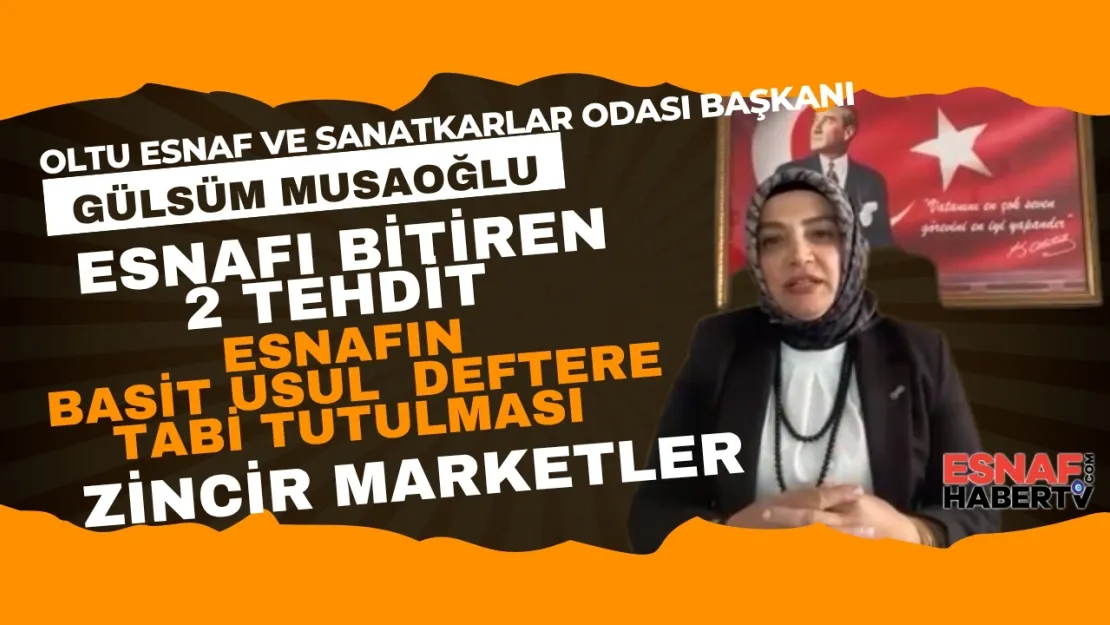 Gülsüm Musaoğlu Zincir Marketler Esnafı Bitirme Noktasına Getirdi