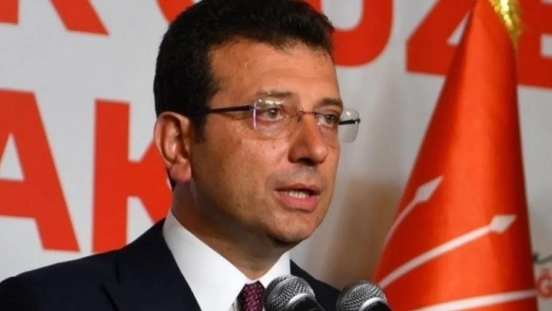 İmamoğlu'ndan Açıklama