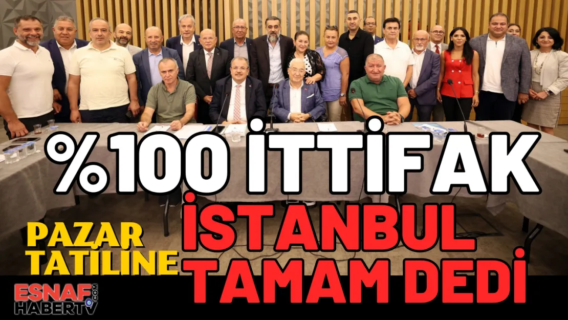 İstanbul'dan Pazar Tatiline Tam Kadro Evet Çıktı