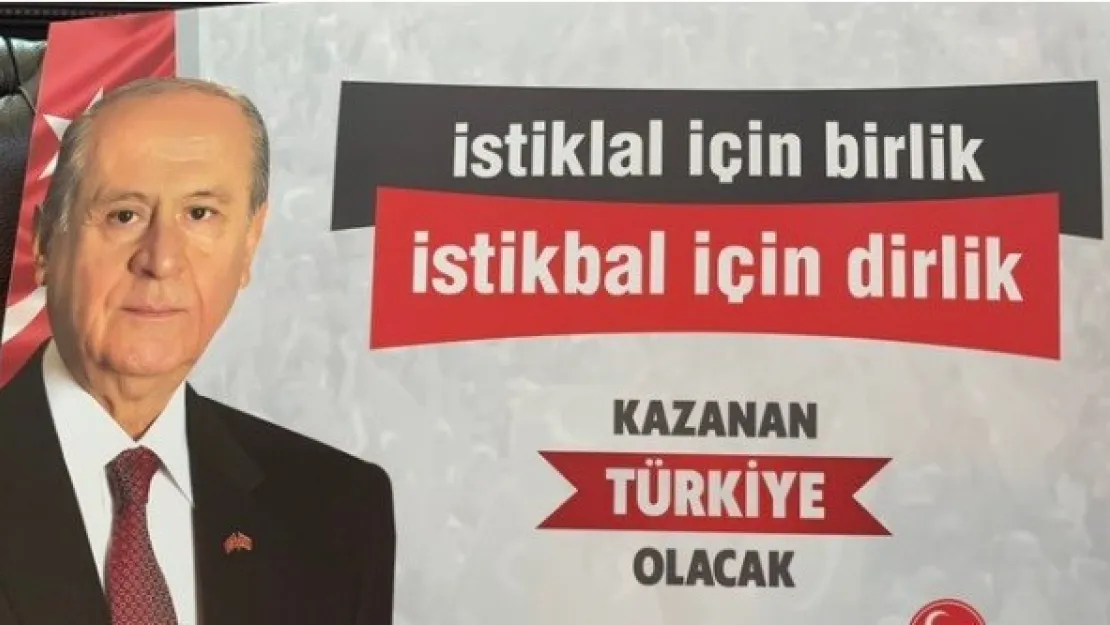 İşte MHP'nin Kurultay Sloganı