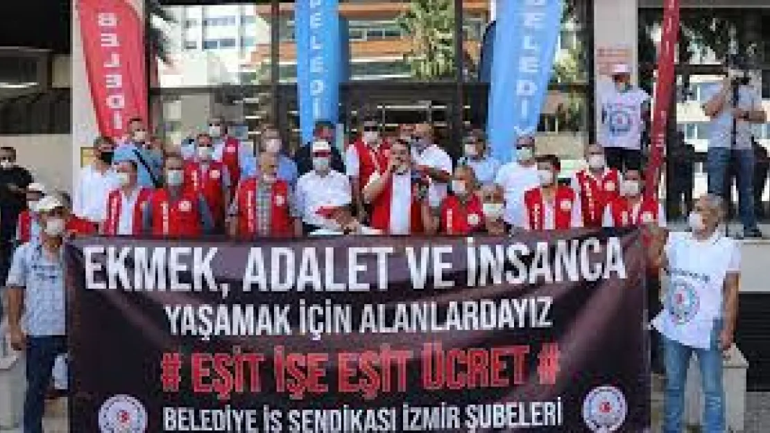 İzmir Belediyesi'nde Grev Kararı