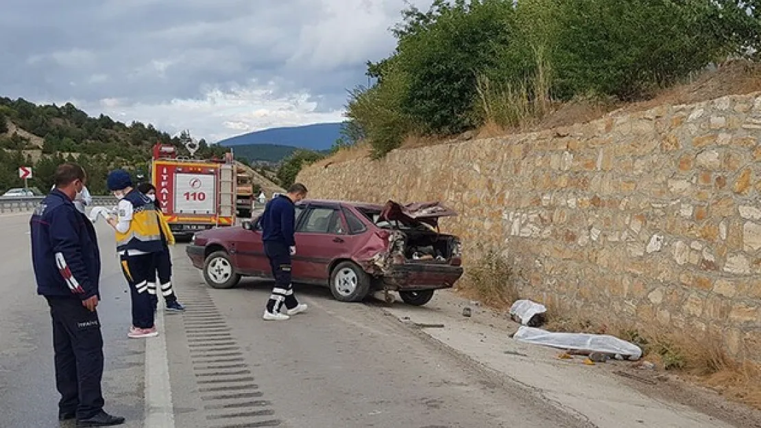 Karabük'te feci kaza! 2 ölü