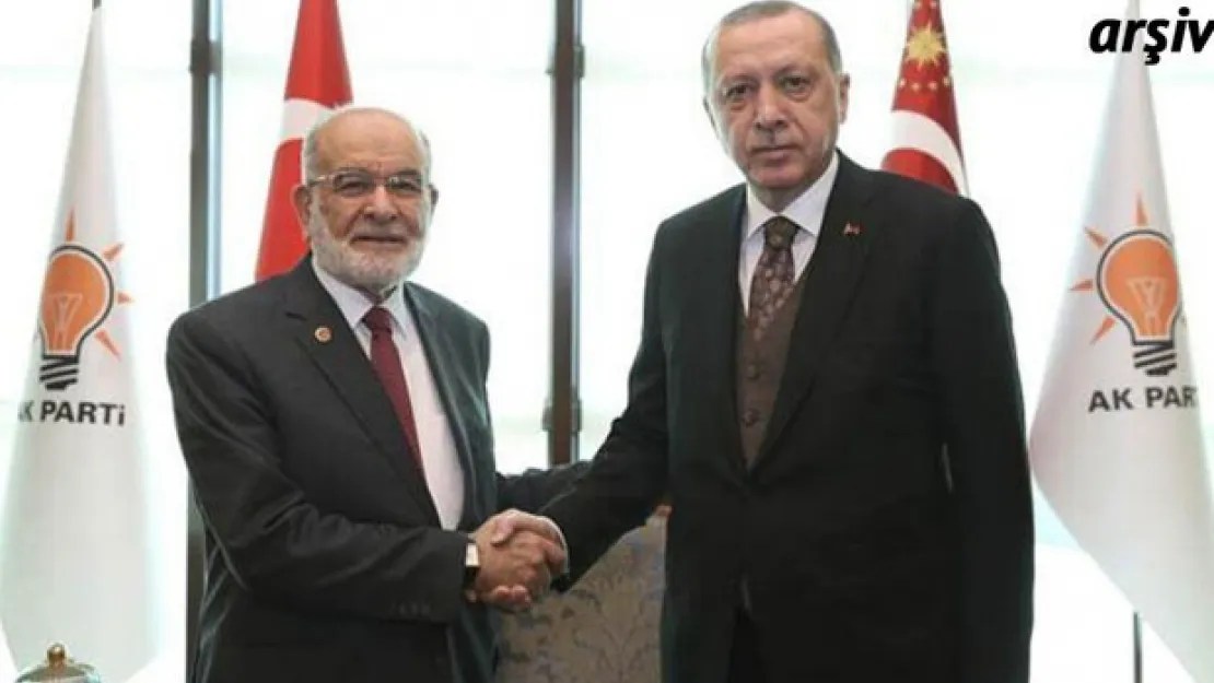 Karamollaoğlu, Cumhurbaşkanı Erdoğan ile görüştü