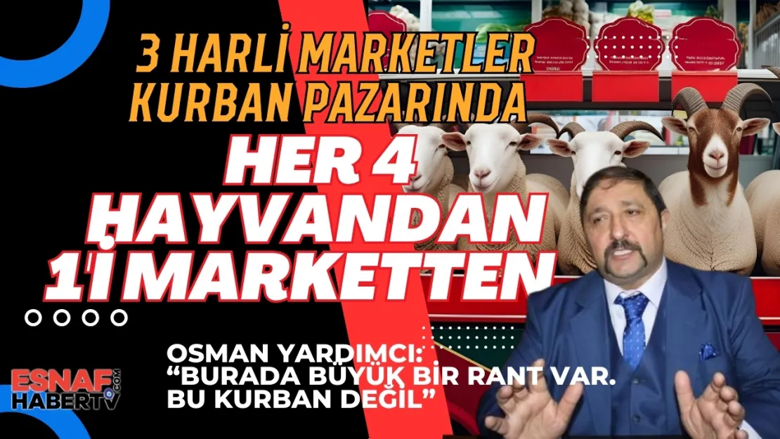 Kasaplar Federasyonu'ndan Sert Çıkış...Her 4 Hayvandan 1'i Marketten!