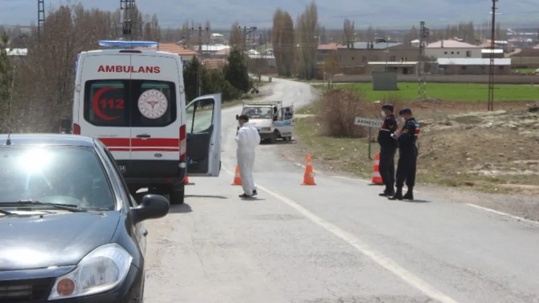 Kayseri'de 600 Haneli Köy Karantinada