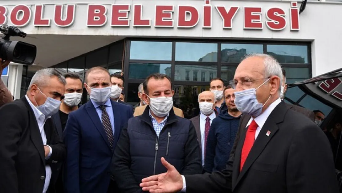 Kılıçdaroğlu, Bolu Belediyesi'ni ziyaret etti