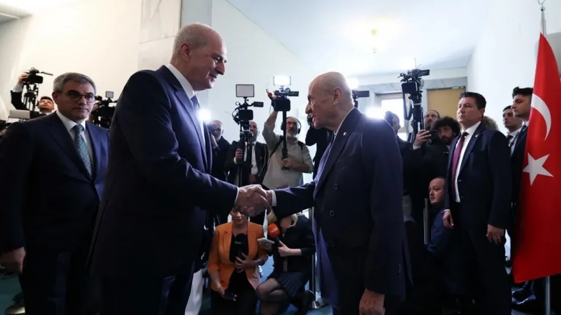 Kurtulmuş, Bahçeli ile görüştü