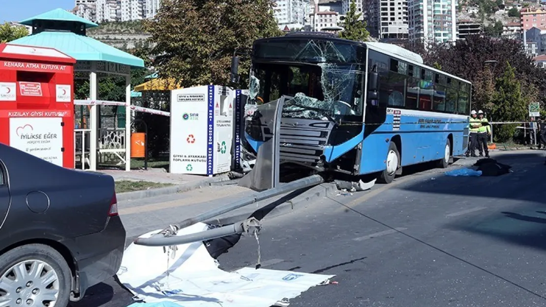 Mamak'ta Durağa Dalan Şoför Tutuklandı