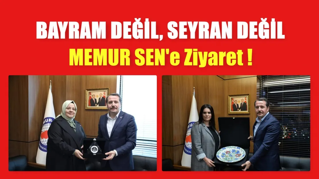 Memursen'e Sürpriz Ziyaret