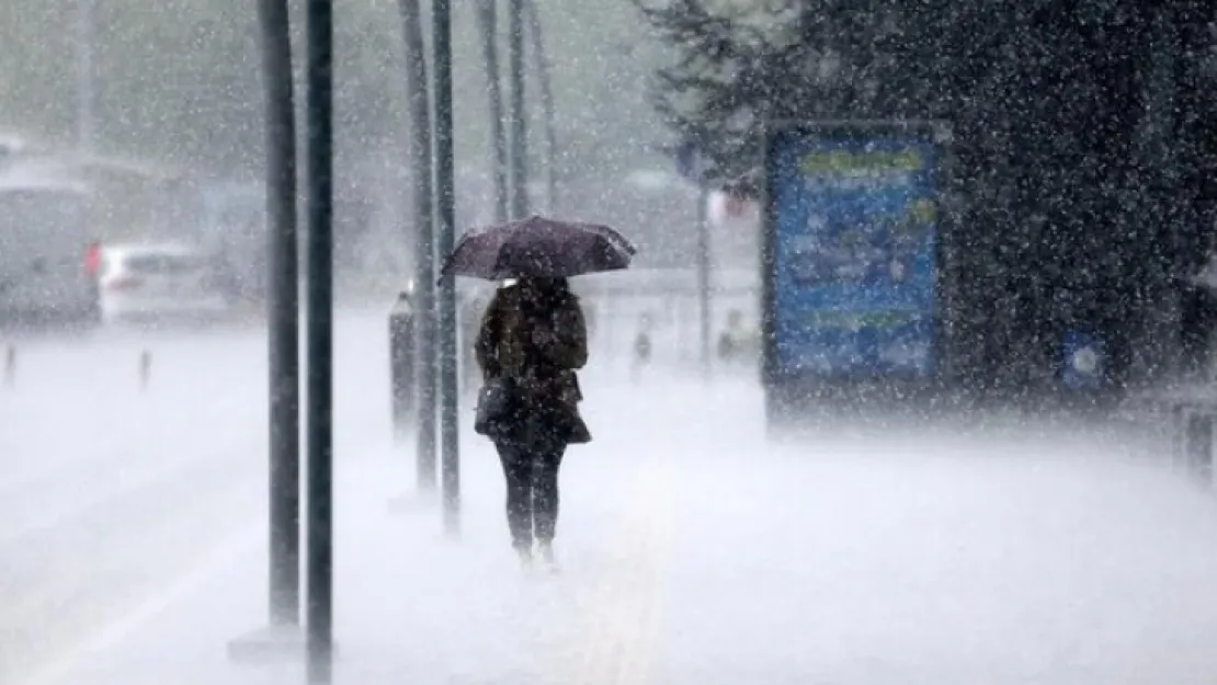 Meteoroloji'den sağanak yağış uyarısı