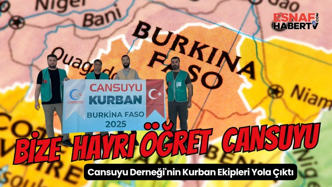Milyonlarca Muhtaca Cansuyu Olacaklar!