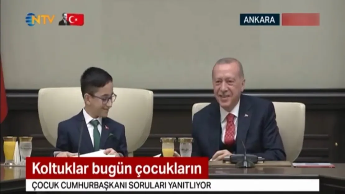 Minik Cumhurbaşkanı Neler Söyledi?