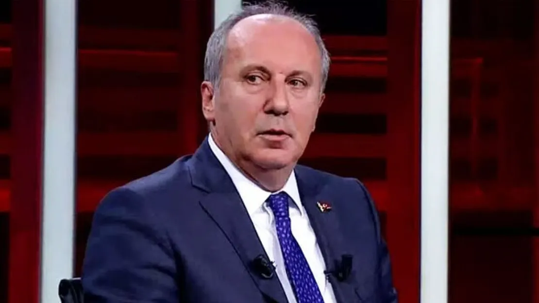 Muharrem İnce Canlı Yayını Terketti