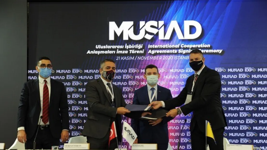 MÜSİAD Expo'da iş birliği anlaşması