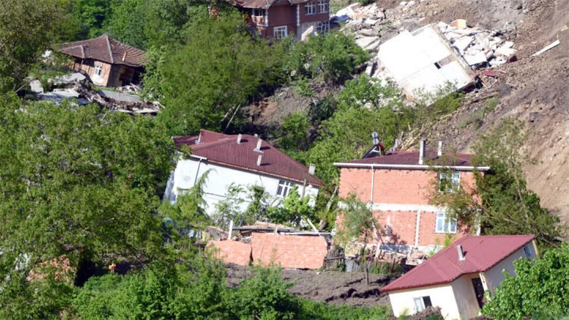 Ordu'da Korkutan Göçük