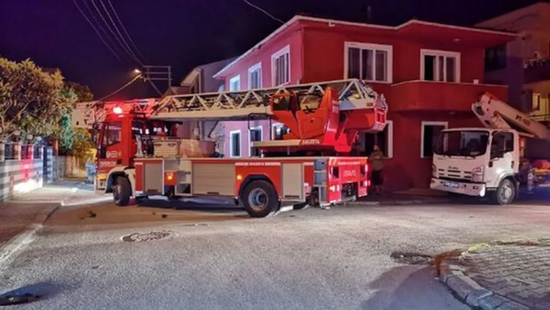 Sakarya'da, Suriyeli ailenin evi yandı