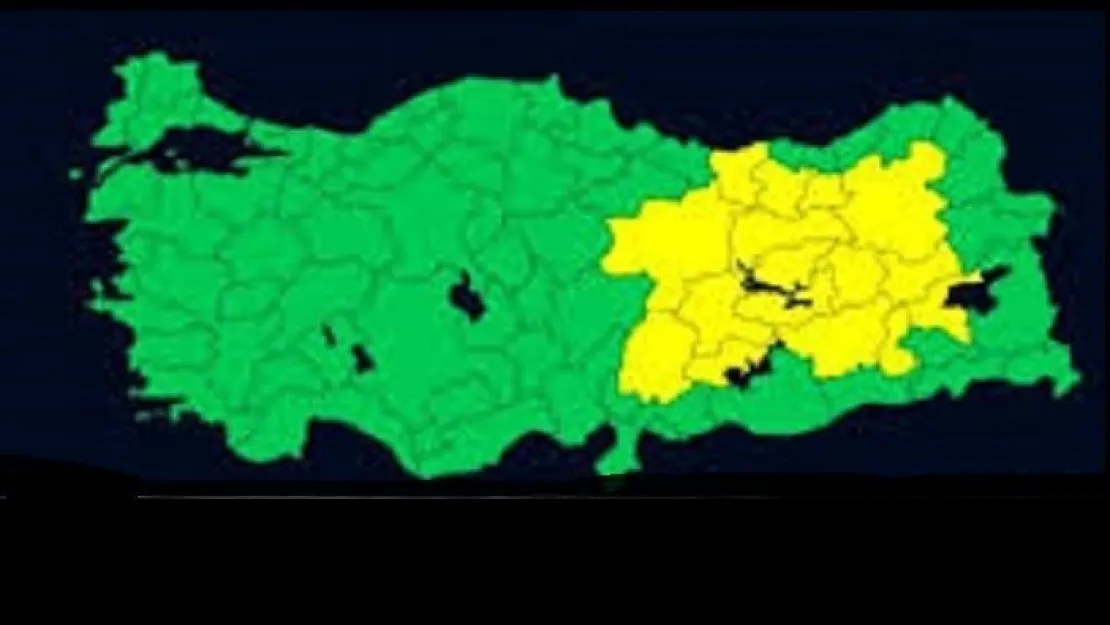 Sarı kodlu uyarı!