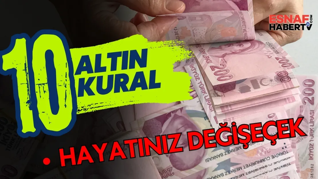 Servet Kazandıracak 10 Altın Tavsiye