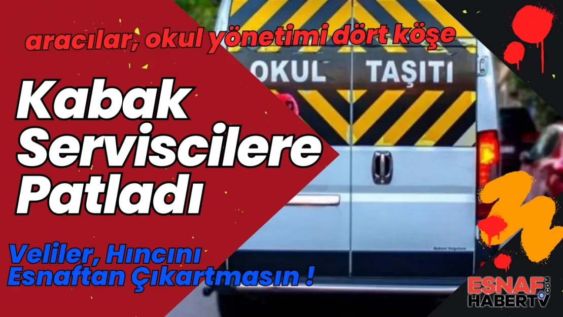 Servis Esnafı Komisyonlardan Şikayetçi