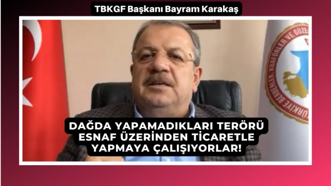 TBKGF Başkanı Bayram Karakaş:''Gratis gibi markalar haksız rekabete sebep oluyor''