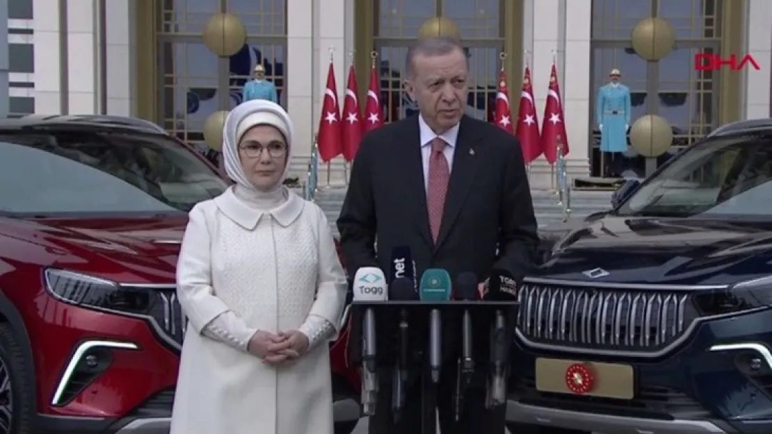 Togg'da ilk teslimat Cumhurbaşkanı Erdoğan'a