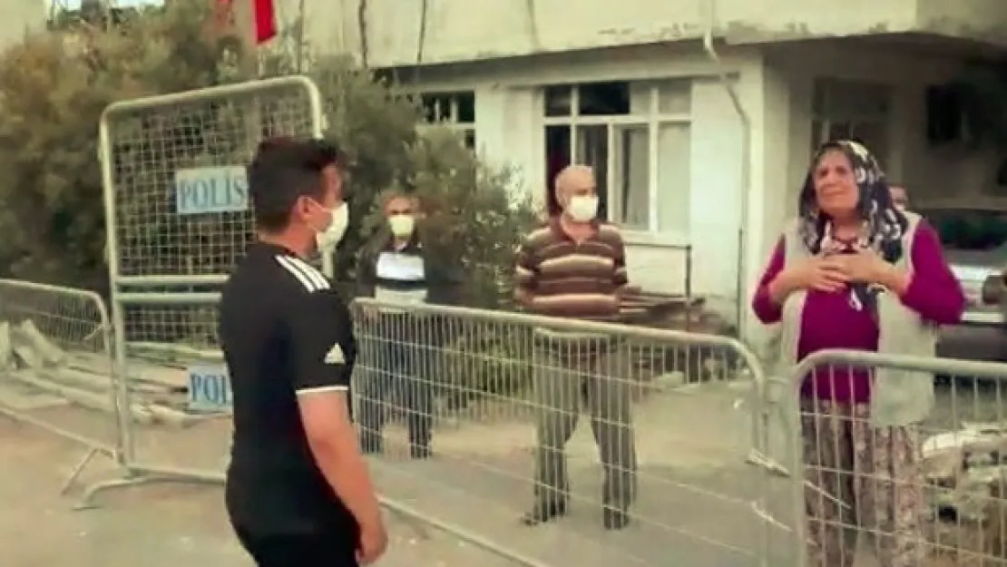Torununa Sarılamadı Gözyaşına Boğuldu