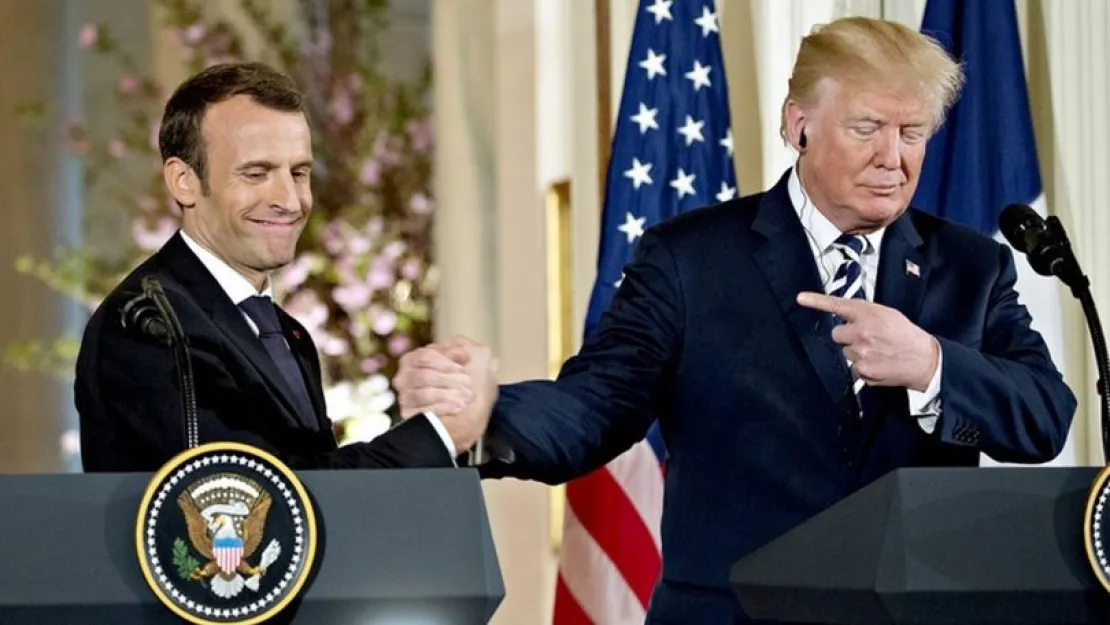 Trump Macron'a 'Aptal' Dedi