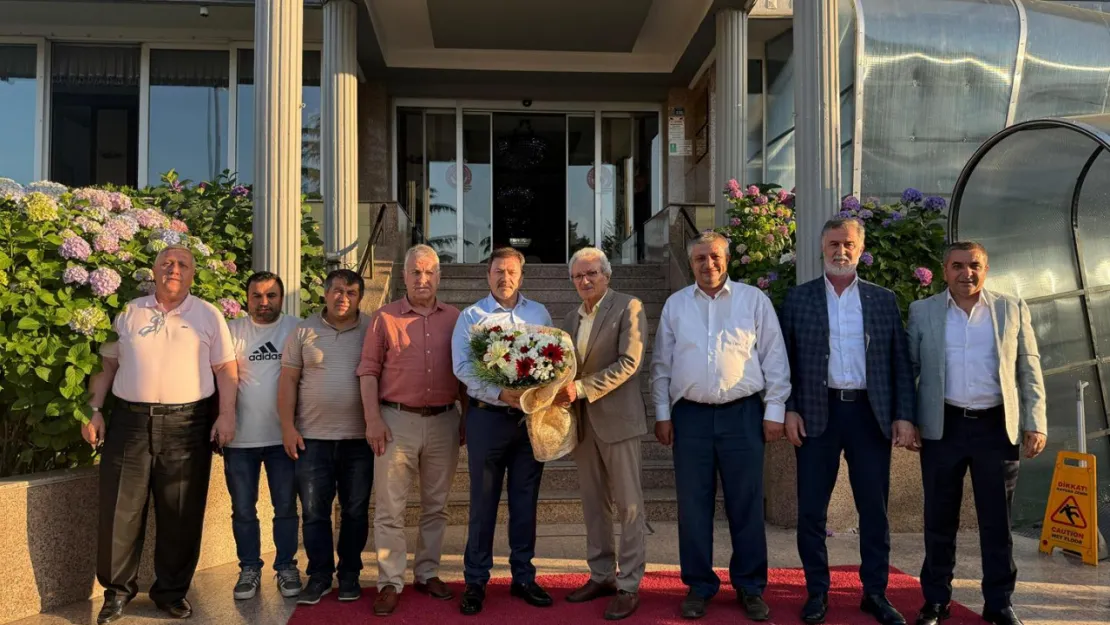 TŞOF Başkanı Mehmet Yiğiner, Ordu'da Esnaf Başkanlarıyla Buluştu