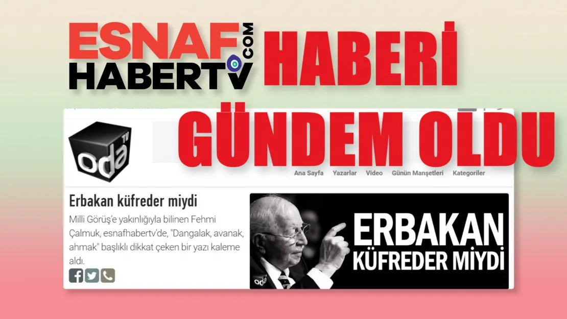 www.esnafhabertv.com Yine Gündemi Belirledi