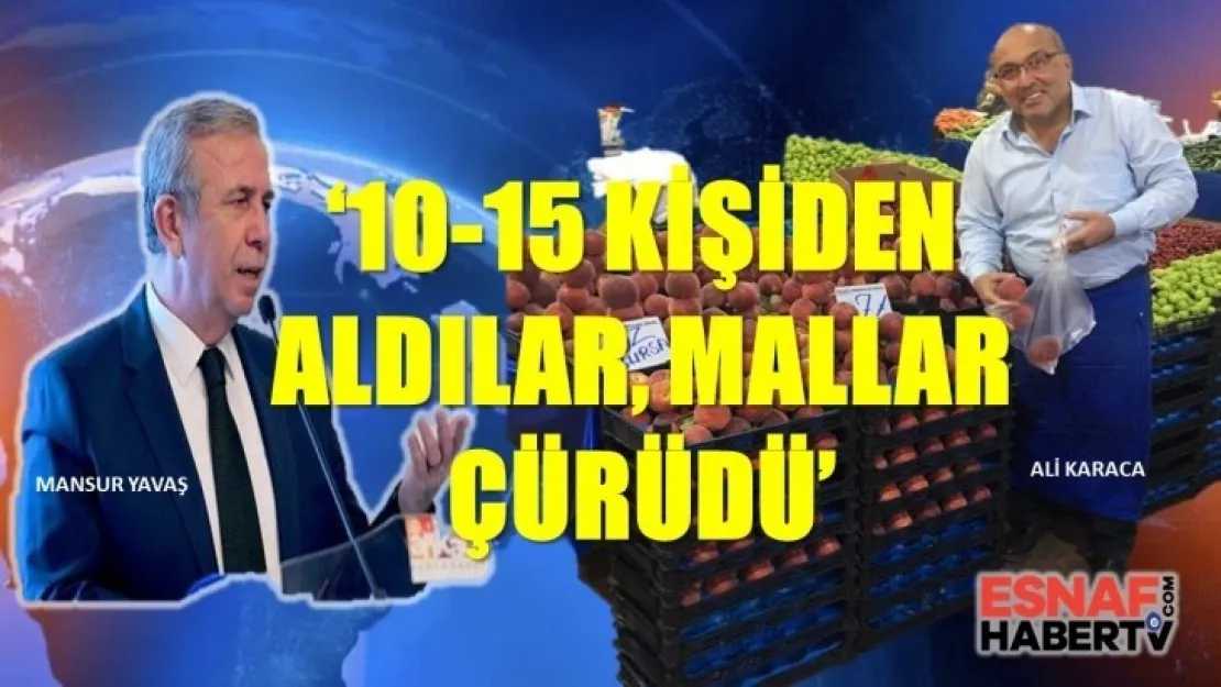 Yavaş'a Büyük Suçlama