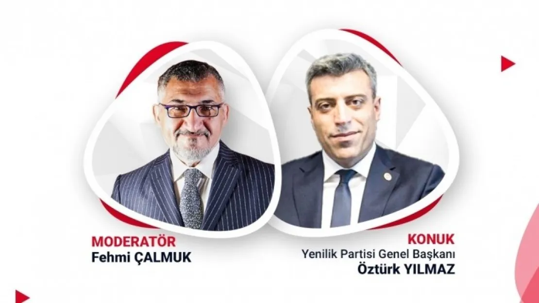 Yenilik Partisi Lideri Öztürk Yılmaz Politik Adam'da