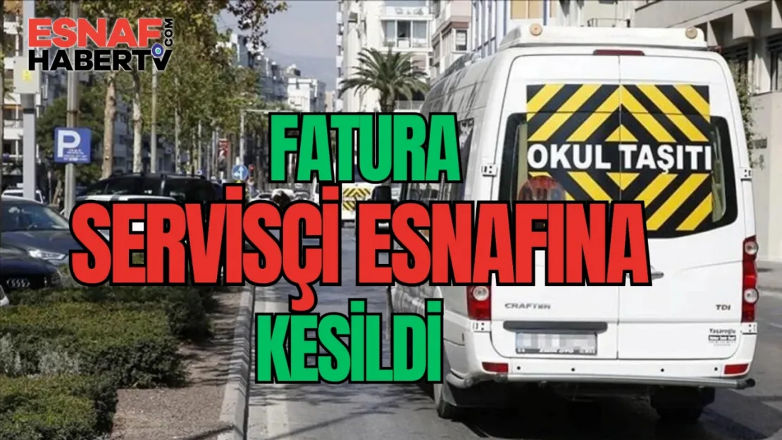 Yine Servisçi Esnafını Suçladılar