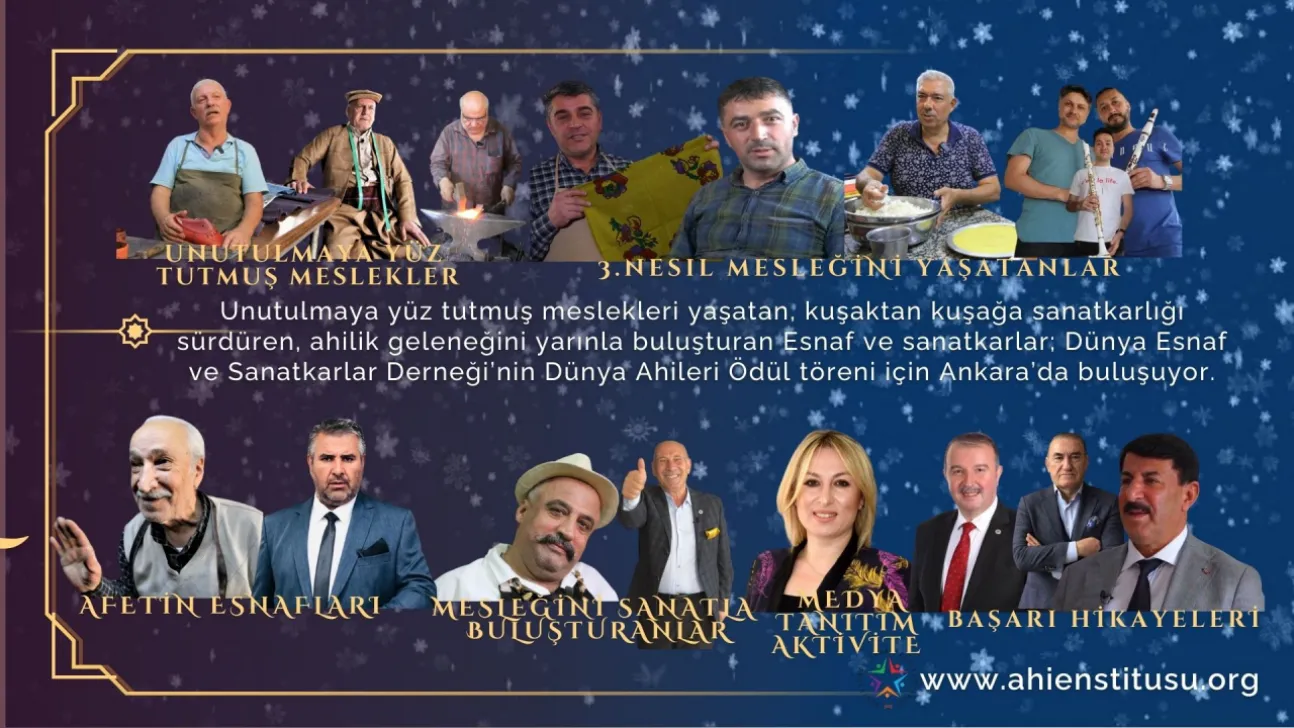 Dünya Ahileri Ödülleri Veriliyor