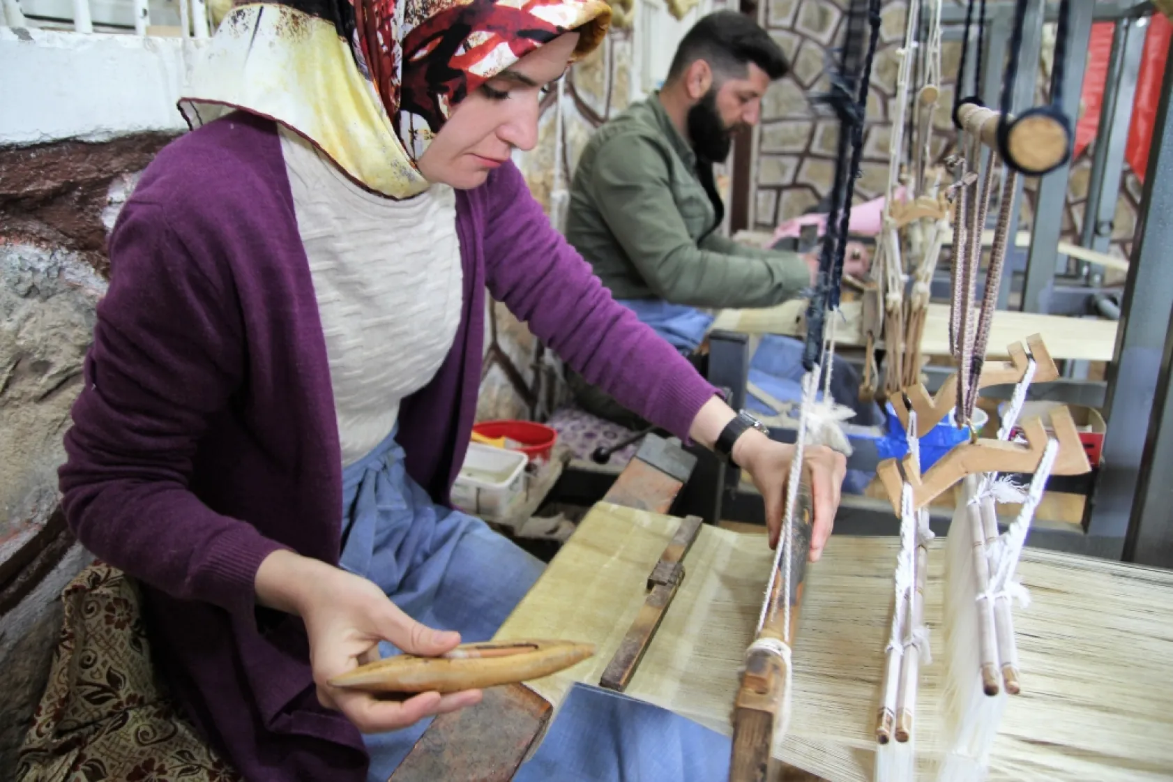 Eruh'un Şal Şepik Kumaşı Tarihe Meydan Okuyor