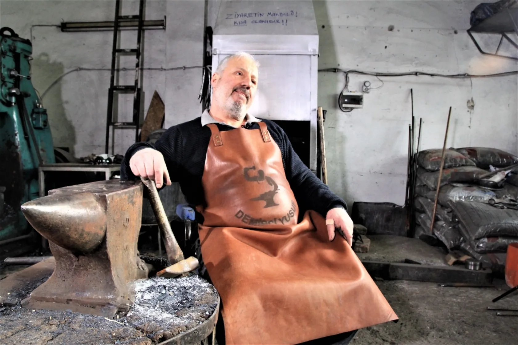 Demirciliği Sanata Döndüren Yusuf Bayyiğit