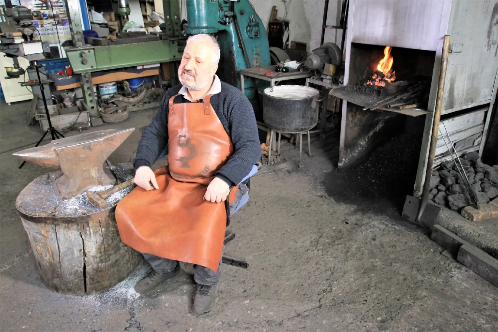 Demirciliği Sanata Döndüren Yusuf Bayyiğit