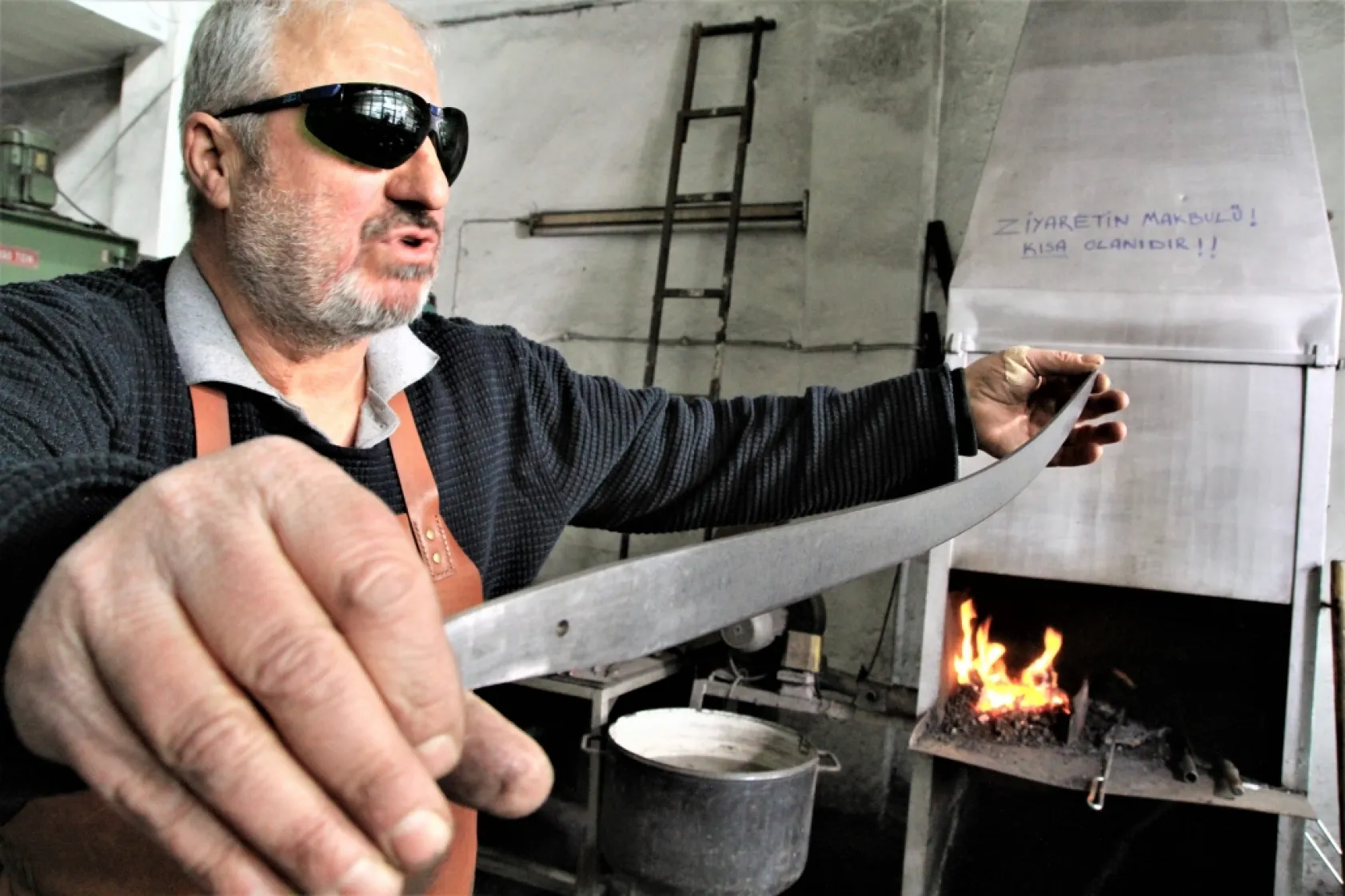 Demirciliği Sanata Döndüren Yusuf Bayyiğit