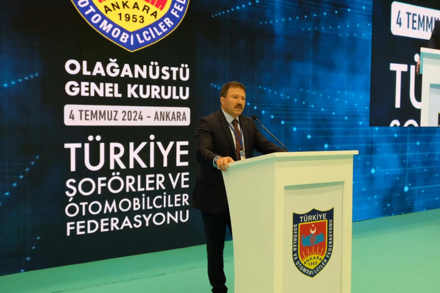 Adın adım TŞOF başkanlığına