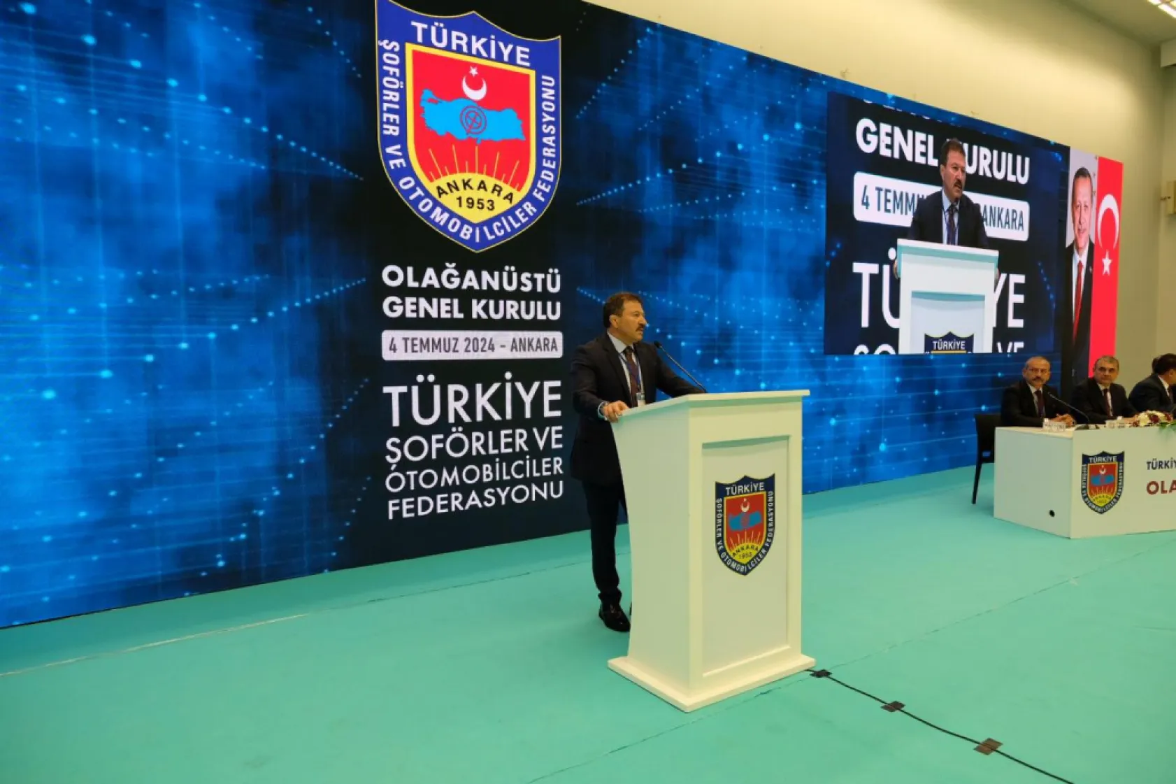 Adın adım TŞOF başkanlığına