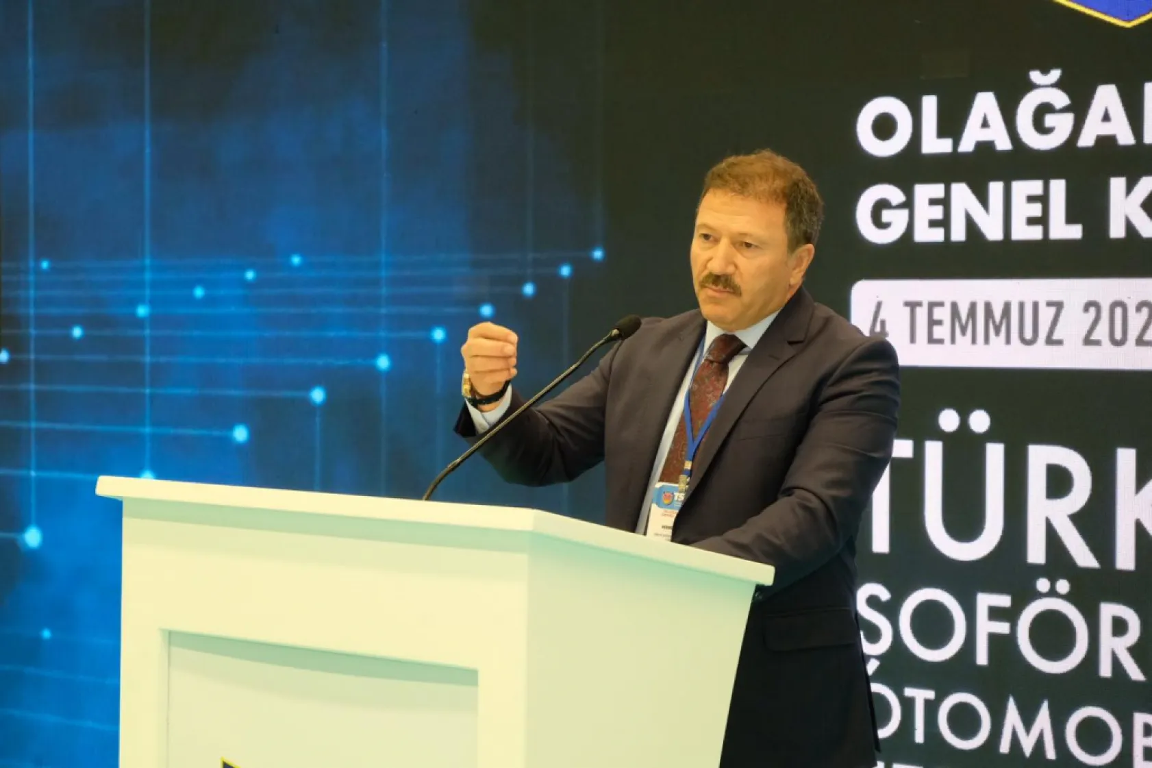 Adın adım TŞOF başkanlığına