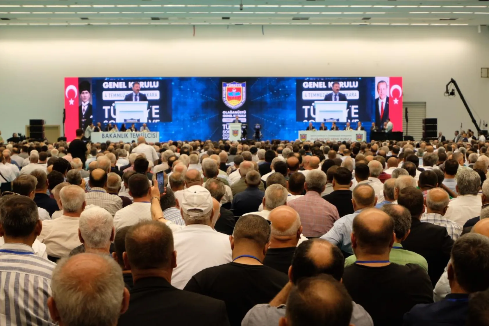 Adın adım TŞOF başkanlığına